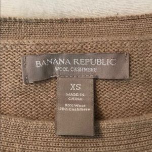 Banana republic wool cashmere sweater